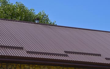 typical Donna Nook corrugated roof uses