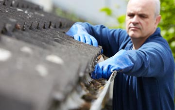 cleaning and inspecting Donna Nook roofs